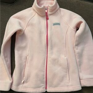 Columbia Soft Pink Fleece Pullover